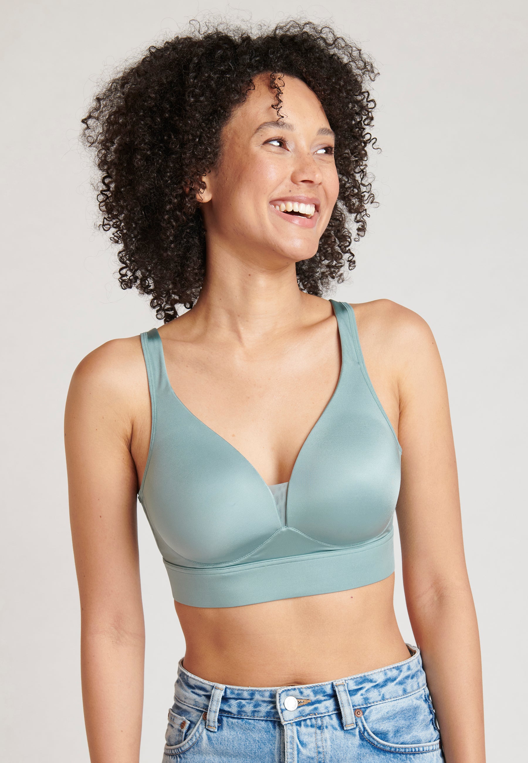 Jockey® Forever Fit™ V-Neck Molded Cup Bra (Plus Size Available