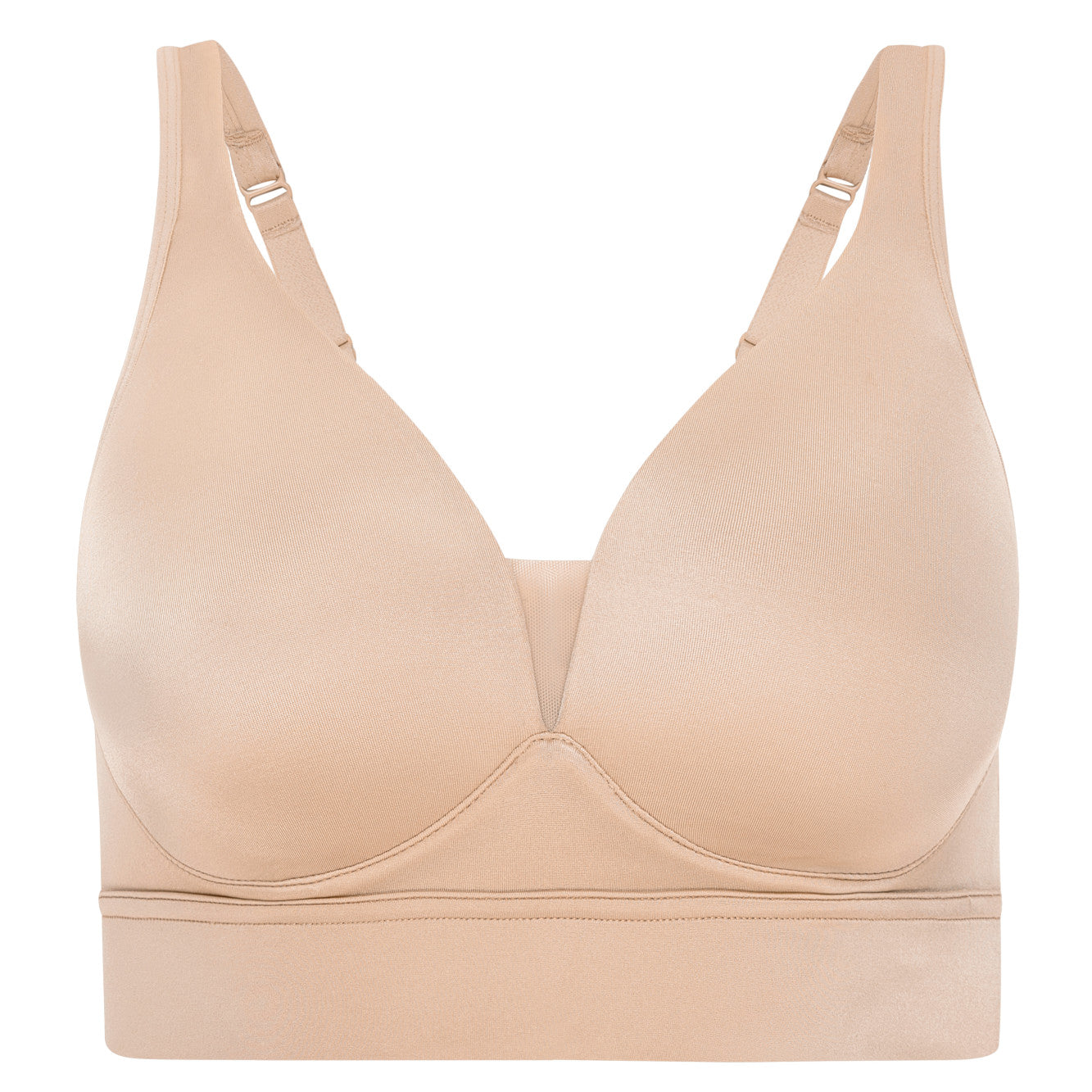 Buy Jockey Forever Fit Full Coverage Molded Cup Bra, Cream Tan