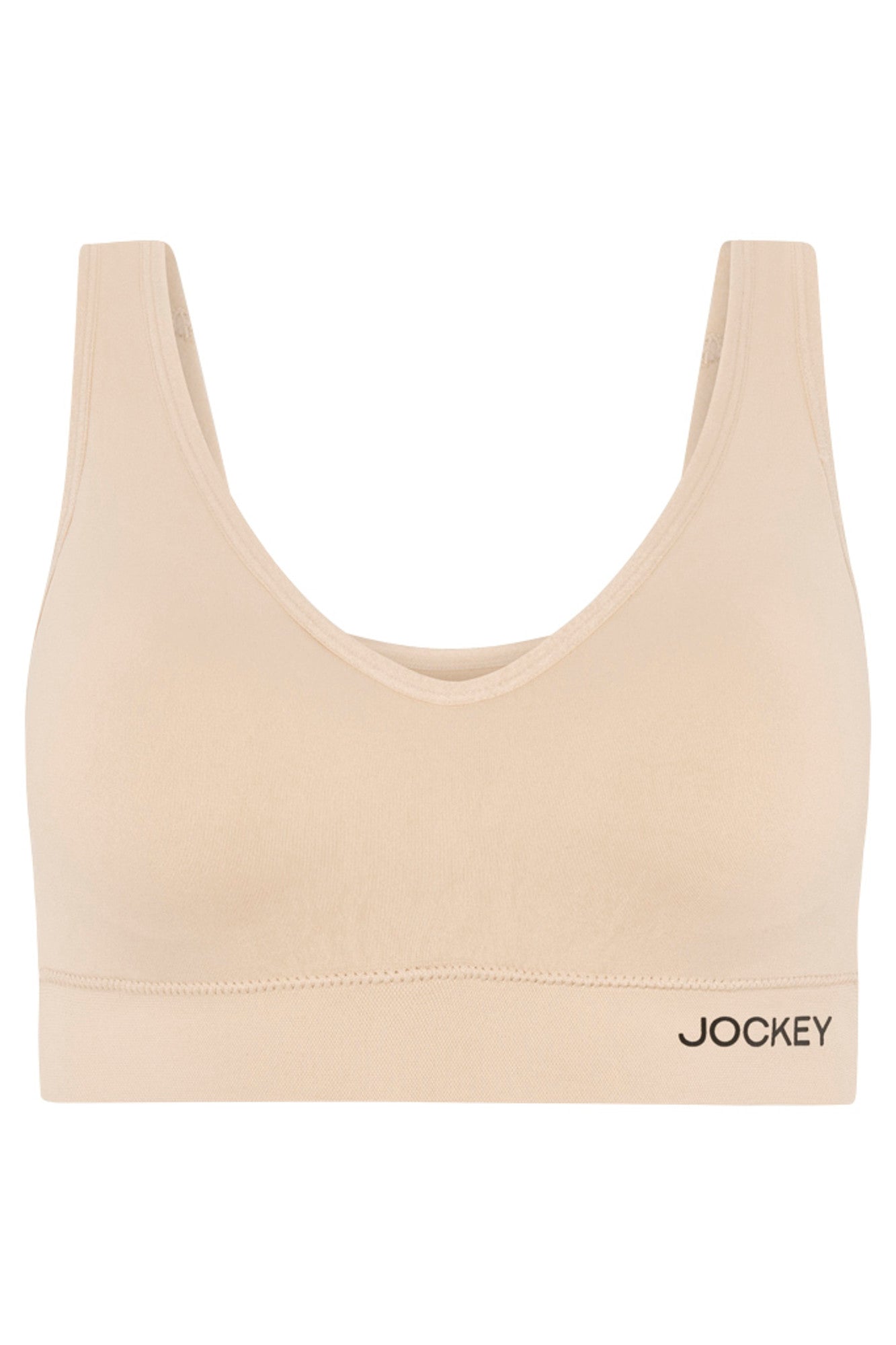 Jockey Women's Ecoseamfree Light Support Bralette 2xl White : Target