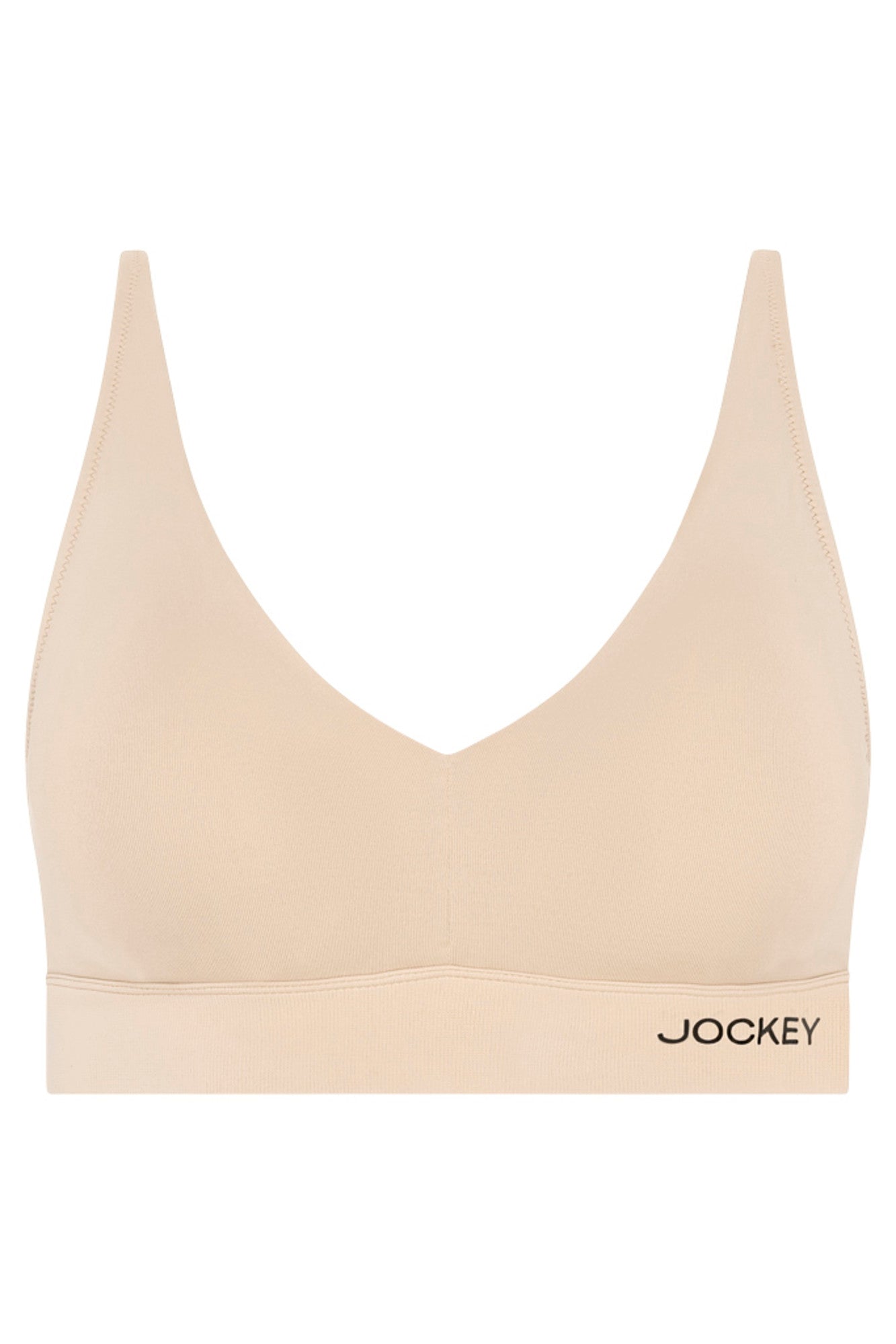 JOCKEY Size 5/32 Classic Soft Cup Coverage WireFree Bra Style:6704 Nude  Beige